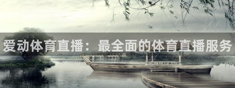 爱动体育直播：最全面的体育直播服务